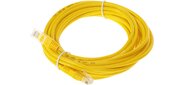 Lanmaster TWT-45-45-5.0-YL вилка RJ-45-вилка RJ-45 кат.5е 5м желтый ПВХ