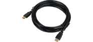 Кабель аудио-видео Buro HDMI  (m) / HDMI  (m) 1.5м. Позолоченные контакты черный  (BHP HDMI V1.4 1, 5M LOCK)
