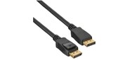 Кабель DP / DP 1.5M AT6121 2DP-8K-1.5M BLACK RETIC