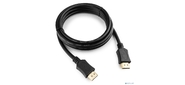 Кабель HDMI Cablexpert 19M / 19M,  v2.0,  серия Light,  позол.контакты,  экран,  1.5м,  черный,  пакет  (CC-HDMI4L-1.5M)
