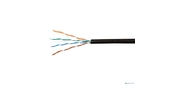 SkyNet Кабель UTP outdoor 4x2x0, 51,  медный,  FLUKE TEST,  кат.5e,  однож.,   (305м) box,  черный [CSP-UTP-4-CU-OUT]