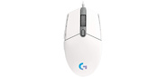 Logitech Mouse G102 LIGHTSYNC  Gaming White Retail