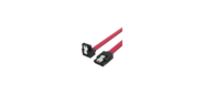Кабель Vention SATA 3 M / SATA 3 M угол 90 с защелками,  красный - 0.5 м