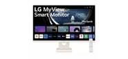 МОНИТОР 27" LG 27SR50F-W WHITE  (IPS,  1920x1080,  5 ms,  178° / 178°,  250 cd / m,  1000:1,  +2xHDMI 2.1,  +2xUSB,  +MM,  +WiFi,  +Bluetooth,  webOS)
