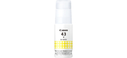 Контейнер с чернилами CANON GI-43 Y желтый,  60 мл