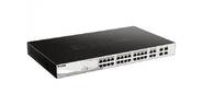 D-Link DGS-1210-28P / FL1A Управляемый коммутатор 2 уровня с 24 портами 10 / 100 / 1000Base-T и 4 комбо-портами 100 / 1000Base-T / SFP (24 порта с поддержкой PoE 802.3af / 802.3at (30 Вт), РоЕ-бюджет 193 Вт)