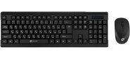 Wireless комплект клавиатура + мышь Oklick 230M Black 2.4ГГц Nano Receiver USB
