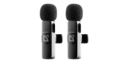 Defender Talky-138 wrls Петличный микрофон,  черный,  на прищепке,  2шт