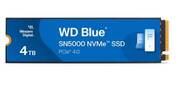 Твердотельный диск 4TB WD Blue,  NVMe,  M.2 2280,  PCI-E 4x4 [R / W - 5500 / 5000 MB / s]
