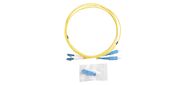 Hyperline FC-D2-9-LC / UR-SC / UR-H-2M-LSZH-YL  (FC-9-LC-SC-UPC-2M) Патч-корд волоконно-оптический  (шнур) SM 9 / 125  (OS2),  LC / UPC-SC / UPC,  duplex,  LSZH,  2 м
