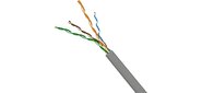 Кабель TWT FTP, серии XS, 4 пары, Кат.5e, PVC, серый, 305 метров