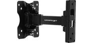 Кронштейн для телевизора Ultramounts UM 860 черный 13"-27" макс.20кг настенный поворот и наклон