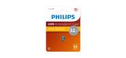 Флеш карта microSD 32GB PHILIPS High Speed  microSDHC Class 10 90MB / s