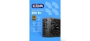 Блок питания CBR ATX 850W 80+ Gold,  Full Modular,  DC-DC,  APFC,  20+4pin,  1*PCIE5.1 (12+4pin),  2*8-pin (4+4P),  3*6+2pin,  5*SATA,  3*IDE,  14cm fan,  1.5м кабель питания,  черный [PSU-ATX850-14MG] BOX