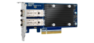 Сетевая карта /  QNAP QXG-10G2SF-X710 LAN Expansion Card,  PCIe 3.0 x4,  Two 10GbE  (10G  /  5G  /  2.5G  /  1G  /  100M)) Ports