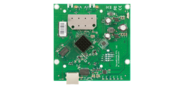 MikroTik 911 Lite5 dual with 600MHz Atheros CPU, 64MB RAM, 1x LAN, built-in 5Ghz 802.11a / n 2x2 two chain wireless, 2xMMCX connectors, RouterOS L3