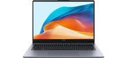 Ноутбук Huawei MateBook D14 Intel Core i5-13420H / 16Gb / SSD512Gb / 14" / IPS / WUXGA / 1920x1200 / 60Hz / NoOS / Space Grey / 1.39kg  (53014BSB)