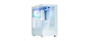 ZALMAN P10, MATX, WHITE, WINDOW, 2x3.5", 3x2.5", 1xUSB TYPE-C, 1xUSB3.0, REAR 1x120mm ARGB