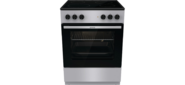 Плита Электрическая Gorenje GEC6A11SG серый стеклокерамика (без крышки)