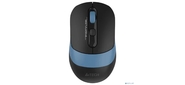 Мышь A4Tech Fstyler FB10C черный / синий оптическая  (2400dpi) беспроводная BT / Radio USB  (4but)