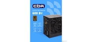 Блок Питания CBR ATX 600W 80+ Bronze,  APFC,  0.6mm,  20+4pin,  1*8-pin (4+4P),  2*6+2pin,  6*SATA,  4*IDE,  12cm fan,  1.5м кабель питания,  черный [PSU-ATX600-12GM]