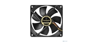 Вентилятор 12В DC ExeGate ExtraSilent ES12025S3PM  (120x120x25 мм,  Sleeve bearing  (подшипник скольжения),  3pin+Molex,  1350RPM,  23dBA)