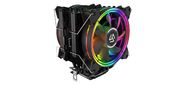 Кулер Alseye H120D Universal,  TDP 200W,  Heat Pipe:O6mm 6pcs,  800~2000RPM,  11.6-35.3dB (A),  RGB,  RTL