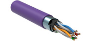 ITK LC1-C604-326 Витая пара F / UTP кат.6 4x2x23AWG LSZH фиолетовый (305м)