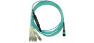 Кабельная сборка Lenovo 3m MPO-4xLC OM3 MMF Breakout Cable, 00FM413