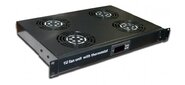 Блок 6-и вентиляторов Lanmaster 1U с термостатом TWT-CBB-FANB6-RACK-T  (упак.:1шт) 1м
