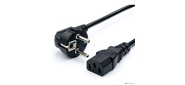 Bion Кабель питания 3м,  евровилка с заземлением,  1мм,  Schuko-C13,  черный [BXP-PC-186-1-3M]