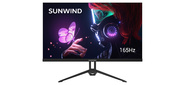 Монитор SunWind 27" SUN-M27BA107 черный IPS 16:9 HDMI матовая 300cd 178гр / 178гр 1920x1080 165Hz G-Sync DP FHD 4.2кг