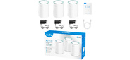 Бесшовный Mesh роутер Cudy M1300 (M1300 3-PACK) AC1200 10 / 100 / 1000BASE-TX / Wi-Fi белый (упак.:3шт)