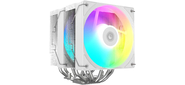 Устройство охлаждения (кулер) ID-Cooling Frozn A620 Pro Se ARGB Soc-AM5 / AM4 / 1200 / 1700 / 1851 серебристый / белый 4-pin 15-27.2dB Al+Cu 260W 1190gr Ret  (FROZN A620 PRO SE ARGB WHITE)