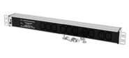 Блок распределения питания ЦМО IP20 R-10-10C13-FI-440-Z гор.размещ. 10xC13 базовые 10A C14
