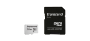 Флеш карта microSD 32GB Transcend microSDHC Class 10 UHS-1 U1, (SD адаптер), TLC