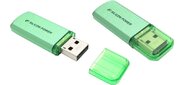 USB flash 8192Mb Silicon Power "Helios 101" SP008GBUF2101V1N,  зеленый  (USB2.0)