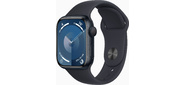 Apple Watch Series 9 GPS 41mm Midnight Aluminium Case with Midnight Sport Band - S / M [MR8W3ZP / A]