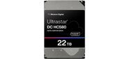 Жесткий диск серверный Western Digital 3.5" 24TB WD Ultrastar DC HC580 WUH722422ALE6L4 SATA 6Gb / s,  7200rpm,  512MB,  512e / 4Kn