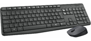 Комплект беспроводной клавиатура+мышь Logitech  MK235 Серый   (920-007949) РФ