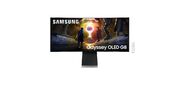 Монитор 34" SAMSUNG S34DG852SI Odyssey OLED G8 G85SD UWQHD Silver  (OLED,  3440x1440,  HDMI+HDMI+DP,  USB Hub,  0.03 ms,  178° / 178°,  250 cd / m,  1000000:1,  175Hz,  Spk,  Curved 1800R)