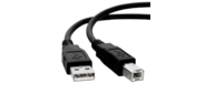 Кабель GoPower USB A  (m)-USB B  (m) 1.8м ПВХ черный  (1 / 200)