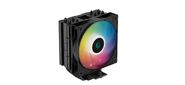 Deepcool AG400 LGA1700 / 1200 / 115X / AM5 / AM4 TDP 220W,  PWM,  Fan 120mm,  4 тепл. трубки,  черный