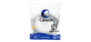 Cabeus PC-FTP-RJ45-Cat.5e-3m-LSZH Патч-корд F / UTP, категория 5е,  2xRJ45 / 8p8c,  экранированный,  серый,  LSZH,  3м