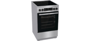 Плита Электрическая Gorenje GECS5C70XA нержавеющая сталь / черный стеклокерамика  (без крышки)