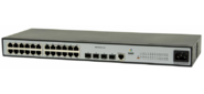 Управляемый коммутатор уровня 2, 24 порта 10 / 100 / 1000Base-T и 4 порта 100 / 1000BASE-X (SFP) ( repl. SNR-S2982G-24TE )