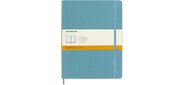 Блокнот Moleskine CLASSIC SOFT QP621B35 190х250мм 192стр. линейка мягкая обложка фиксирующая резинка голубой