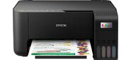 Фабрика Печати Epson L3250 принтер / копир / сканер, А4, 4 цвета, 5760x1440 dpi, фабрика печати, СНПЧ, 33 стр / мин, лоток 100 листов, USB / WiFi