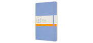 Блокнот Moleskine CLASSIC SOFT QP616B42 Large 130х210мм 240стр. линейка мягкая обложка голубая гортензия
