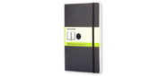 Блокнот Moleskine CLASSIC SOFT QP613 Pocket 90x140мм 192стр. нелинованный мягкая обложка фиксирующая резинка черный
